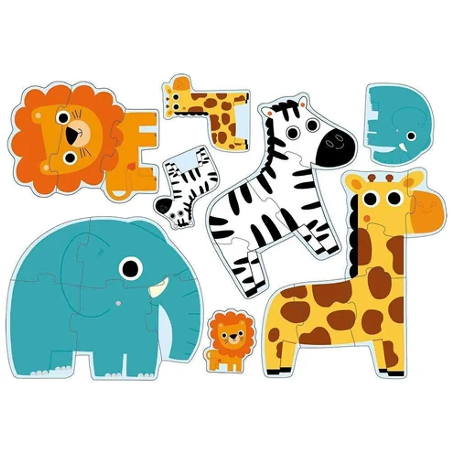 Puzzles Progresivos en la Jungla - Djeco 2