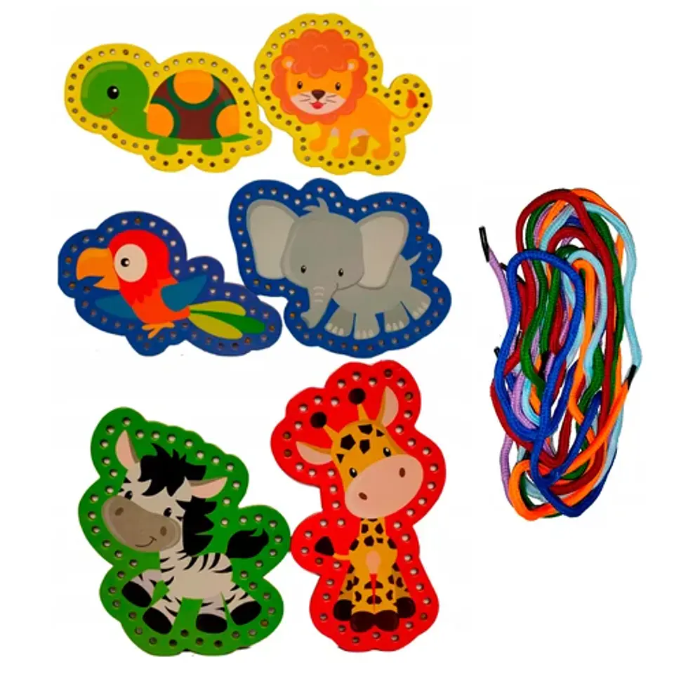 Juego para Bordar Animales Loro - Moxy 2