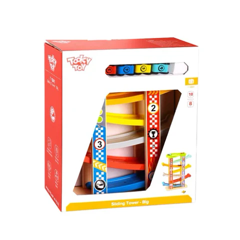 Pista de Autos con Rampas – Tooky Toy