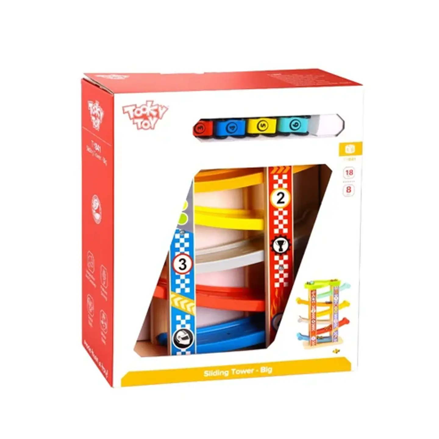 Pista de Autos con Rampas – Tooky Toy 1