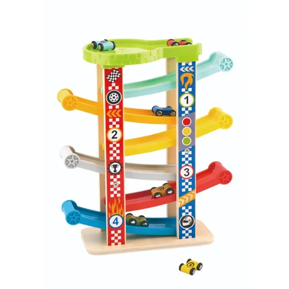 Pista de Autos con Rampas – Tooky Toy 3