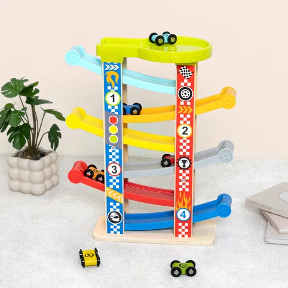 Pista de Autos con Rampas – Tooky Toy 4