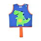 Chaleco Flotador Infantil Dinosaurio Azul – Green Dolphin - Miniatura 2