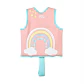 Chaleco Flotador Infantil Arcoiris Palo Rosa – Green Dolphin - Miniatura 2