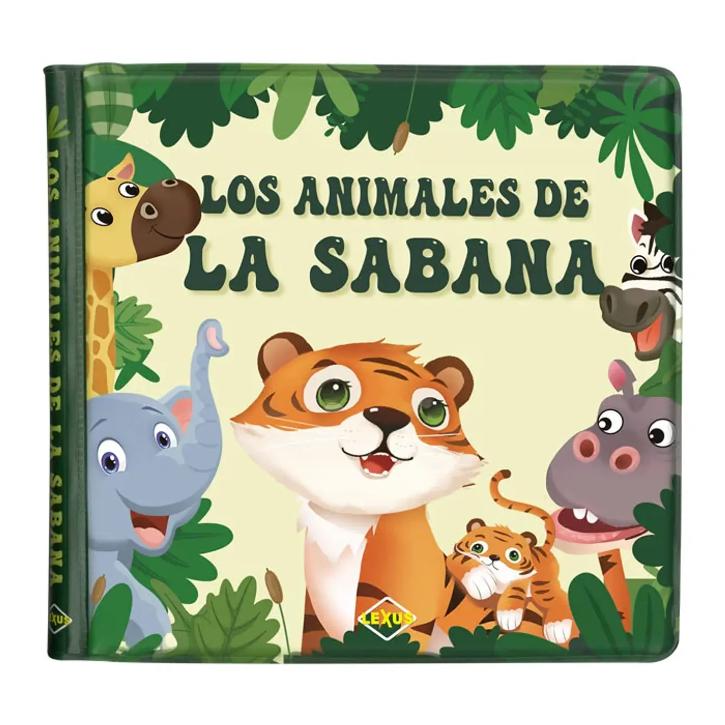 Libro para el Baño Los Animales de la Sabana – Lexus 1