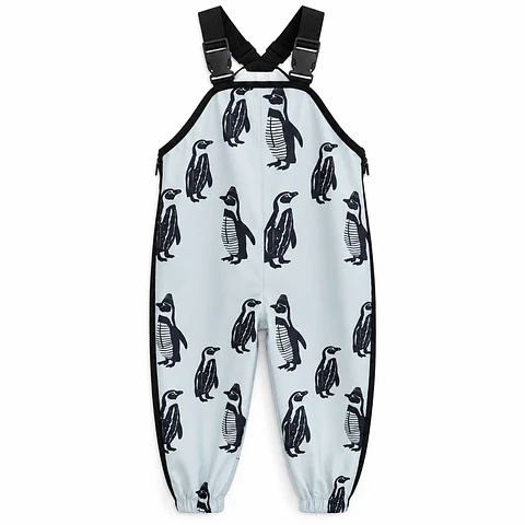 Jardinera Impermeable Pinguinos - Salvaje Kids 