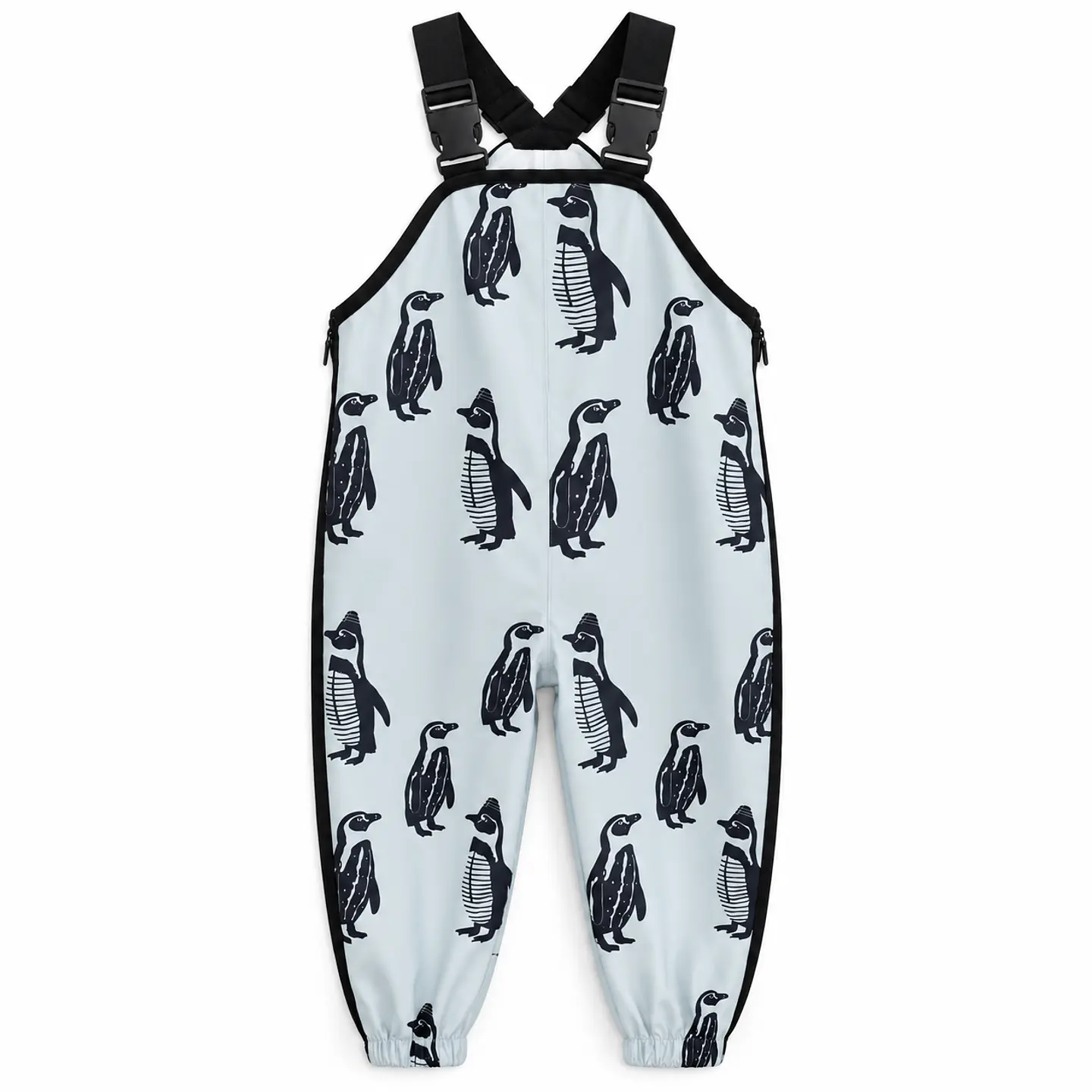 Jardinera Impermeable Pinguinos - Salvaje Kids  1