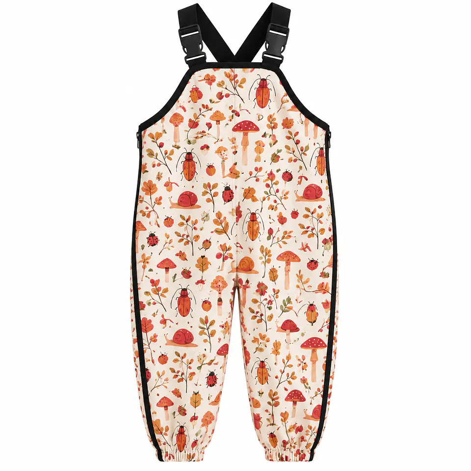 Jardinera Impermeable Flora – Salvaje Kids 1