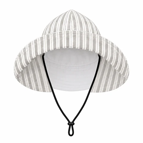 Sombrero Listado Beige UPF50+ – Salvaje Kids