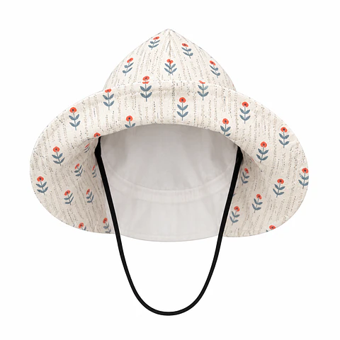 Sombrero Patrón de Flores UPF50+ – Salvaje Kids