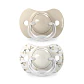 Chupetes Beige Birdies con Tetina Fisiológica SX Pro de Silicona 0/6 meses - Suavinex - Miniatura 2