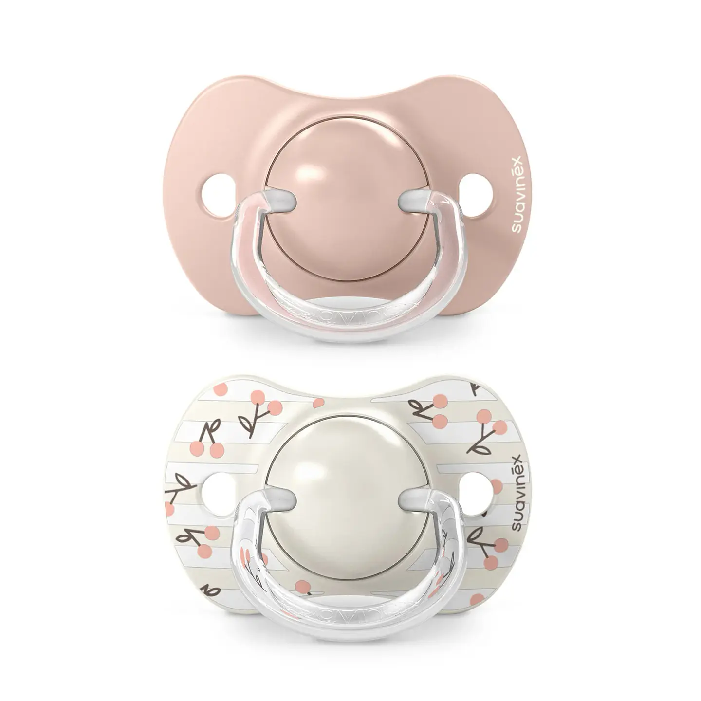 Chupetes Rosa Birdies con Tetina Fisiológica SX Pro de Silicona 0/6 meses - Suavinex  2