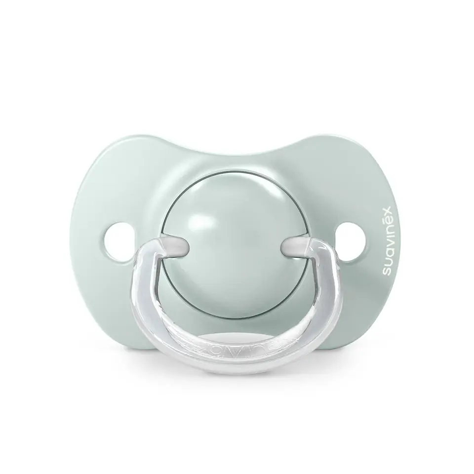 Chupetes Verde Birdies con Tetina Fisiológica SX Pro de Silicona 0/6 meses - Suavinex 3