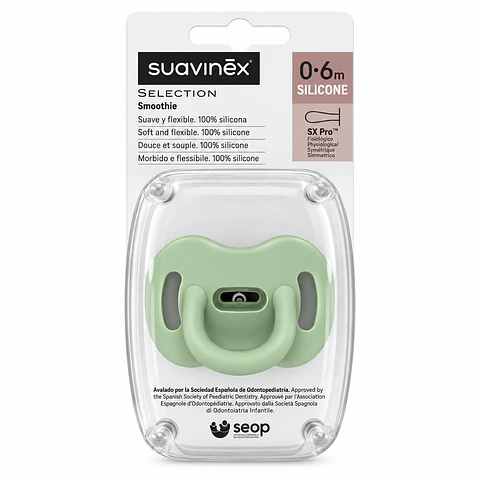 Chupete Colour Essence Lake Green SX Pro 0/6 meses - Suavinex
