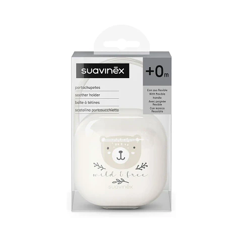 Porta Chupetes Wild Beige - Suavinex