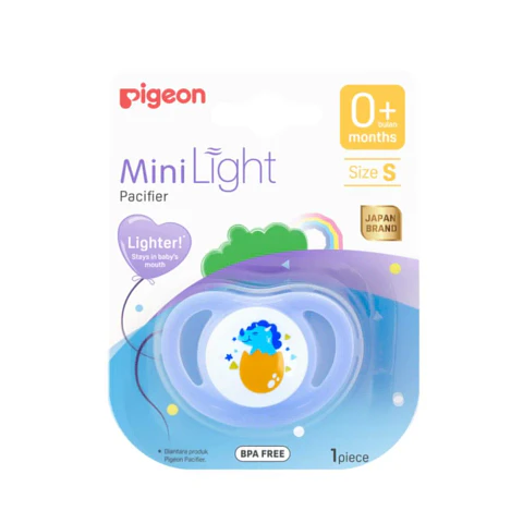 Chupete Odontológico Mini Light Azul - Pigeon