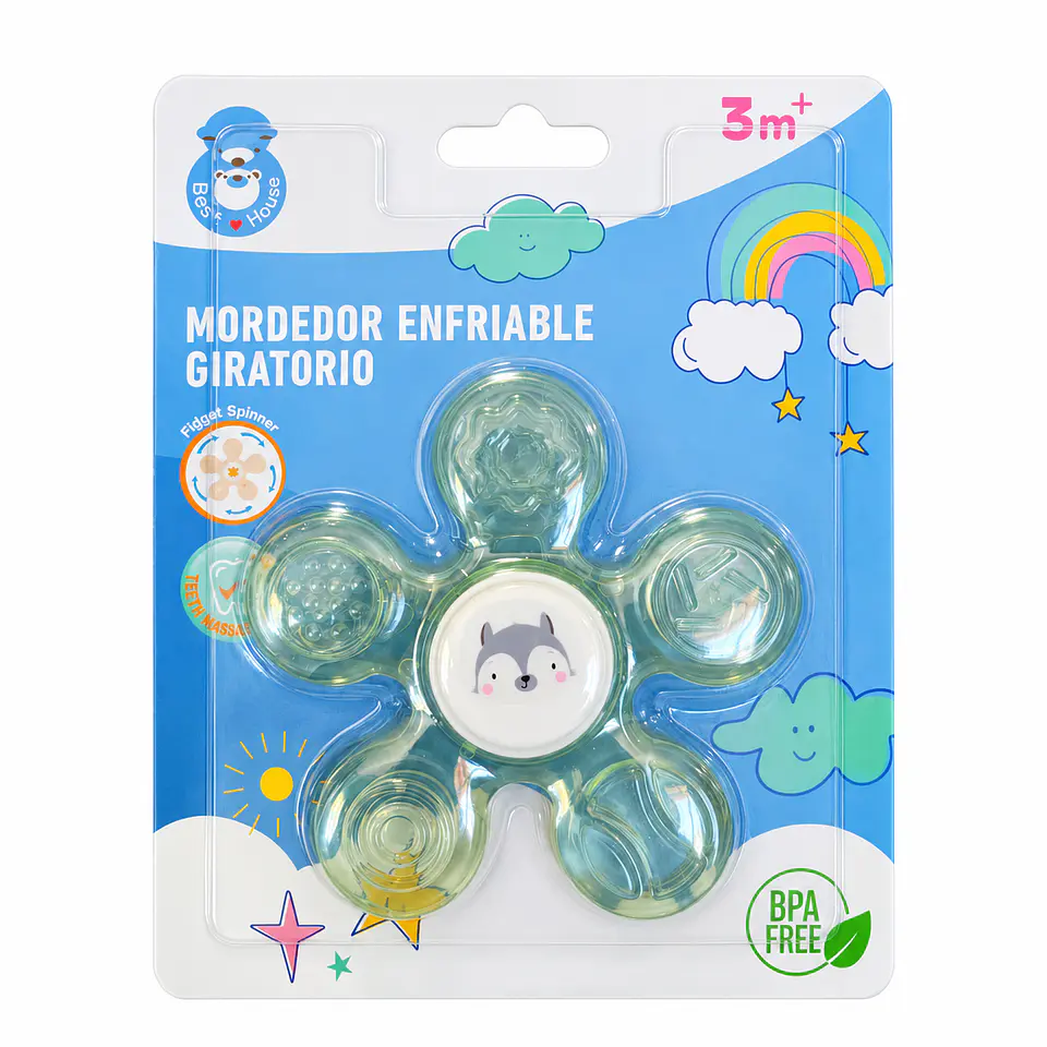 Mordedor Enfriable Giratorio Animales - Pigeon 2