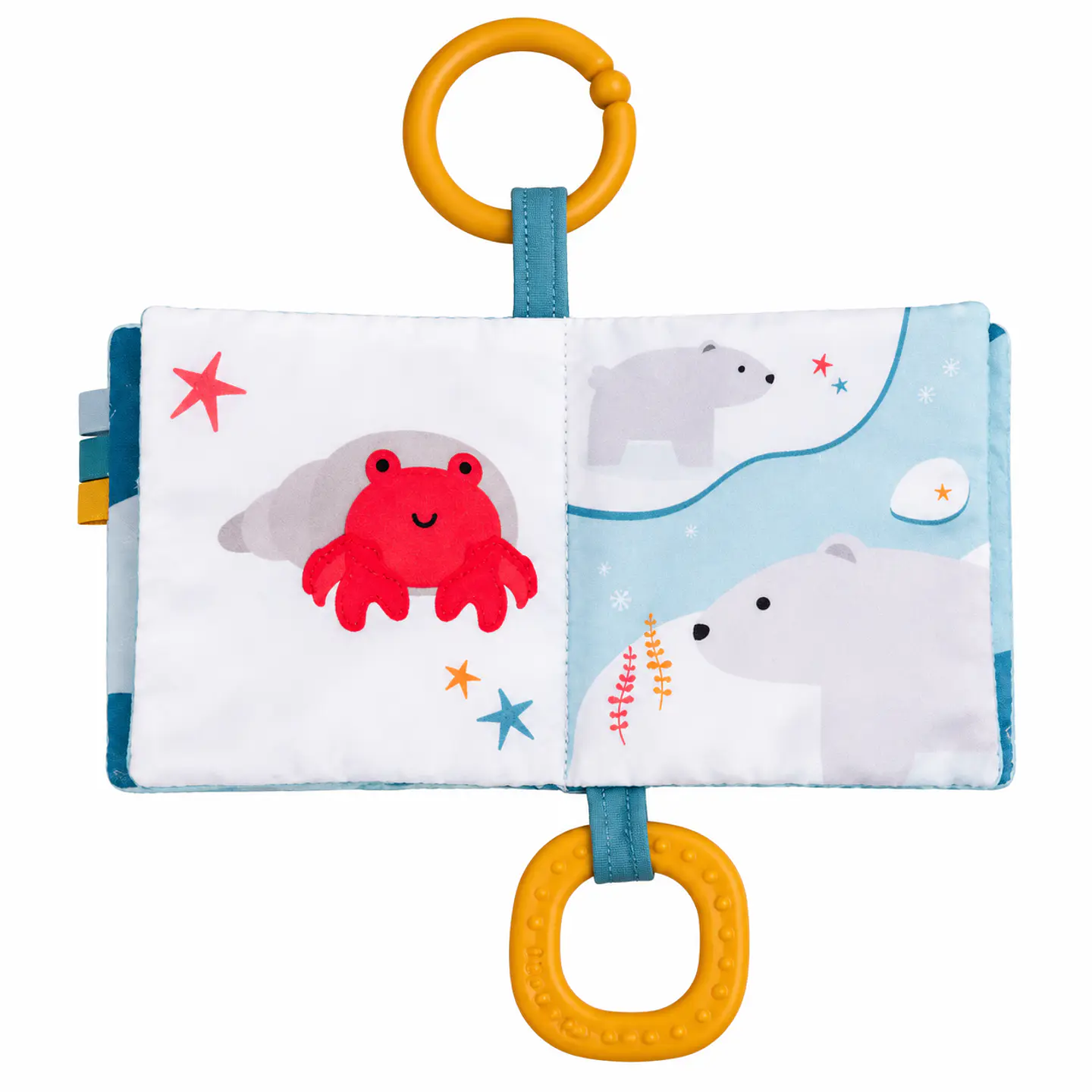 Libro de tela para bebé Océano - Baby Dominga 3