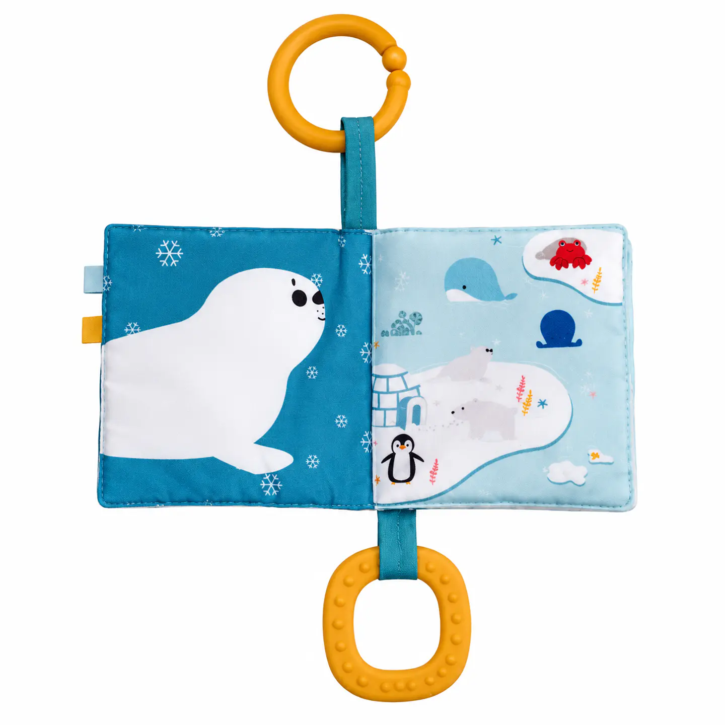 Libro de tela para bebé Océano - Baby Dominga 4