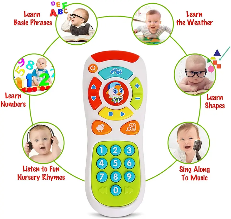 Control remoto de aprendizaje - Baby Dominga 3