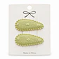 Set 2 Mini Pinzas Colores con Flores Bordadas - Casa Olivia - Miniatura 7