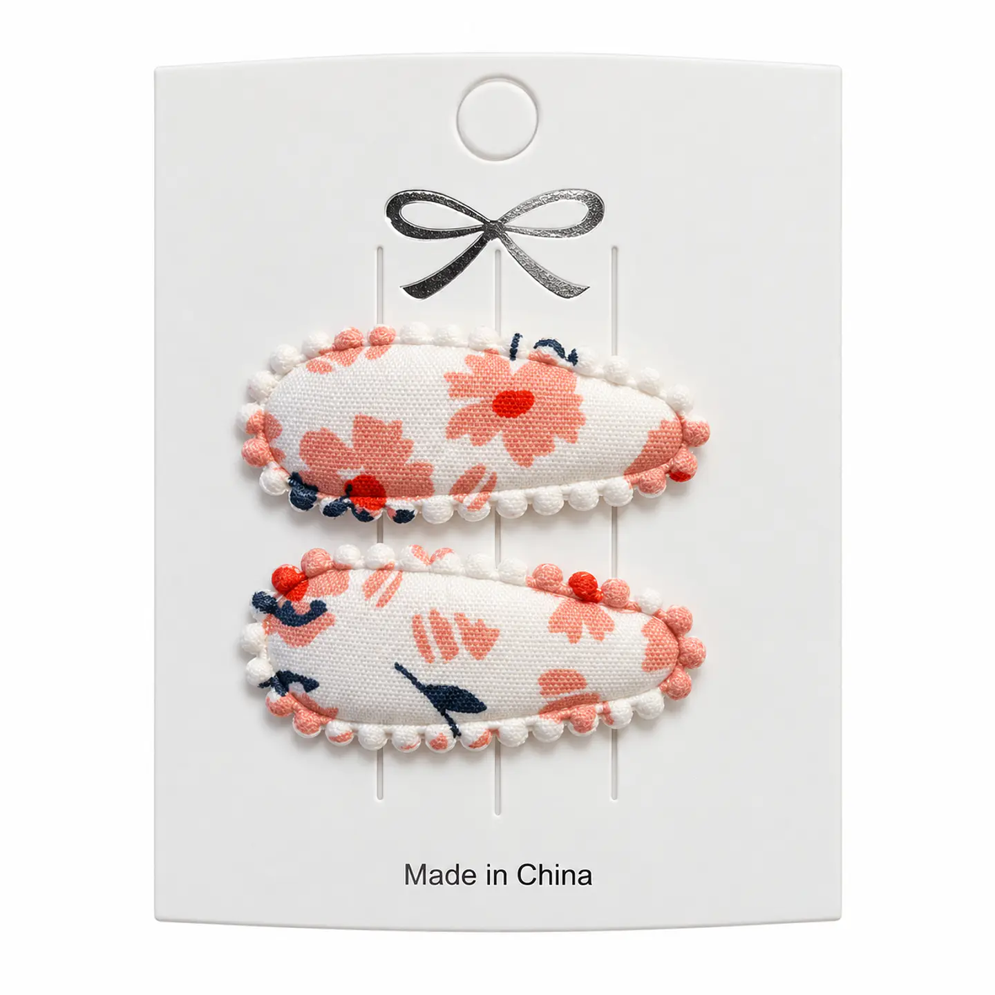 Set 2 Mini Pinzas Colores Diseño Flores - Casa Olivia 1