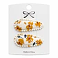 Set 2 Mini Pinzas Colores Diseño Flores - Casa Olivia - Miniatura 8