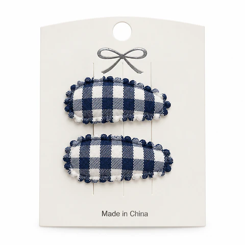 Set 2 Mini Pinzas Cuadrille - Casa Olivia