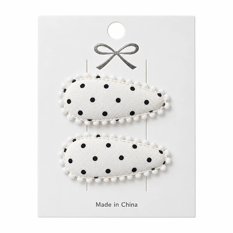 Set 2 Mini Pinzas Colores con Lunares - Casa Olivia