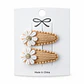 Set 2 Mini Pinzas Margaritas - Casa Olivia - Miniatura 3