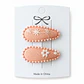 Set 2 Mini Pinzas Colores Bordadas - Casa Olivia  - Miniatura 6