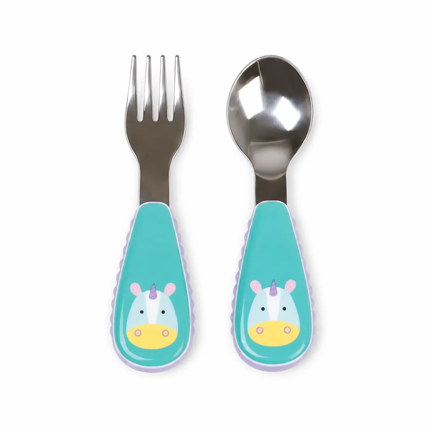 Set Cuchara y Tenedor Zoo Unicornio - Skip Hop 1