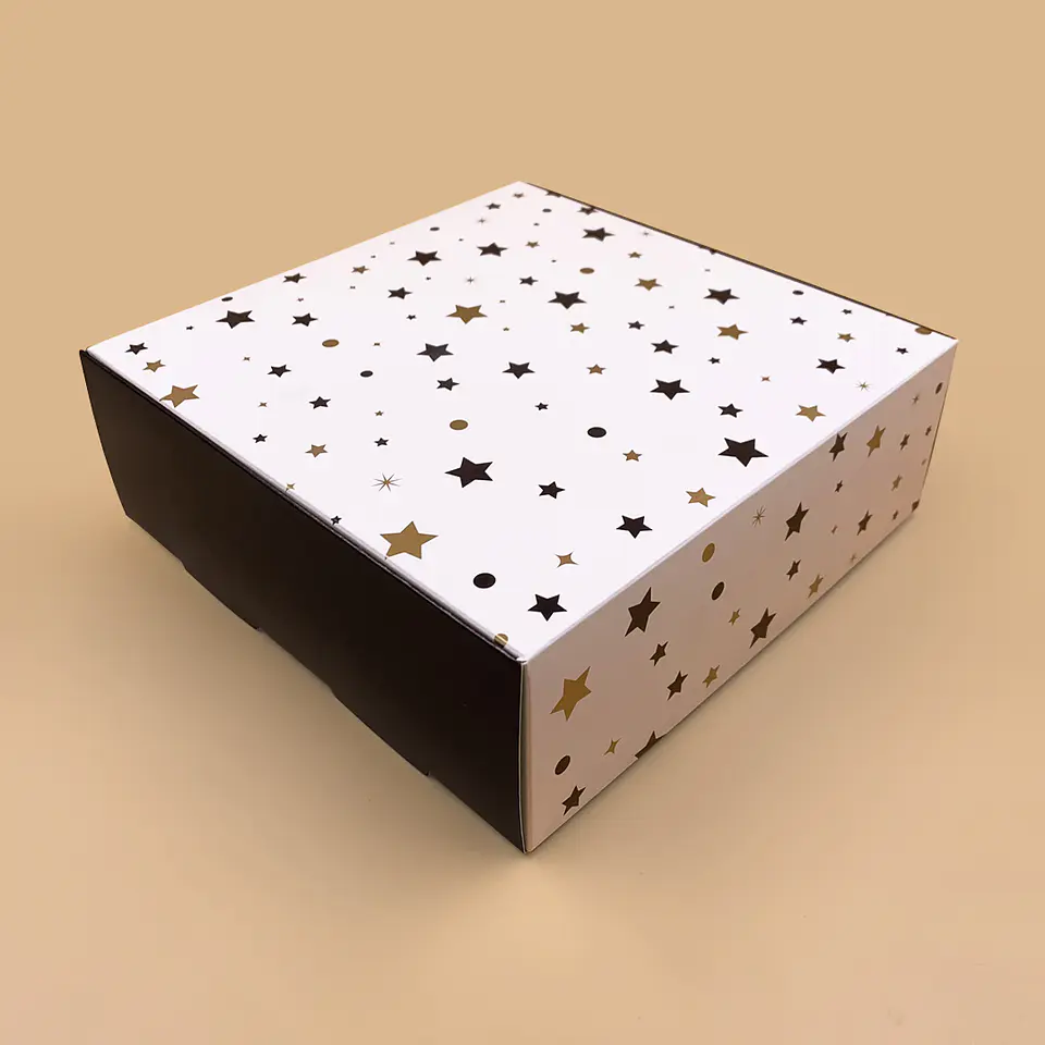 Caja Autoarmable Estrellas 20x20x7cm 1