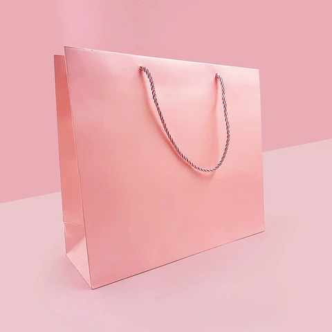 Bolsa Boutique Rosa 22x18x10cm