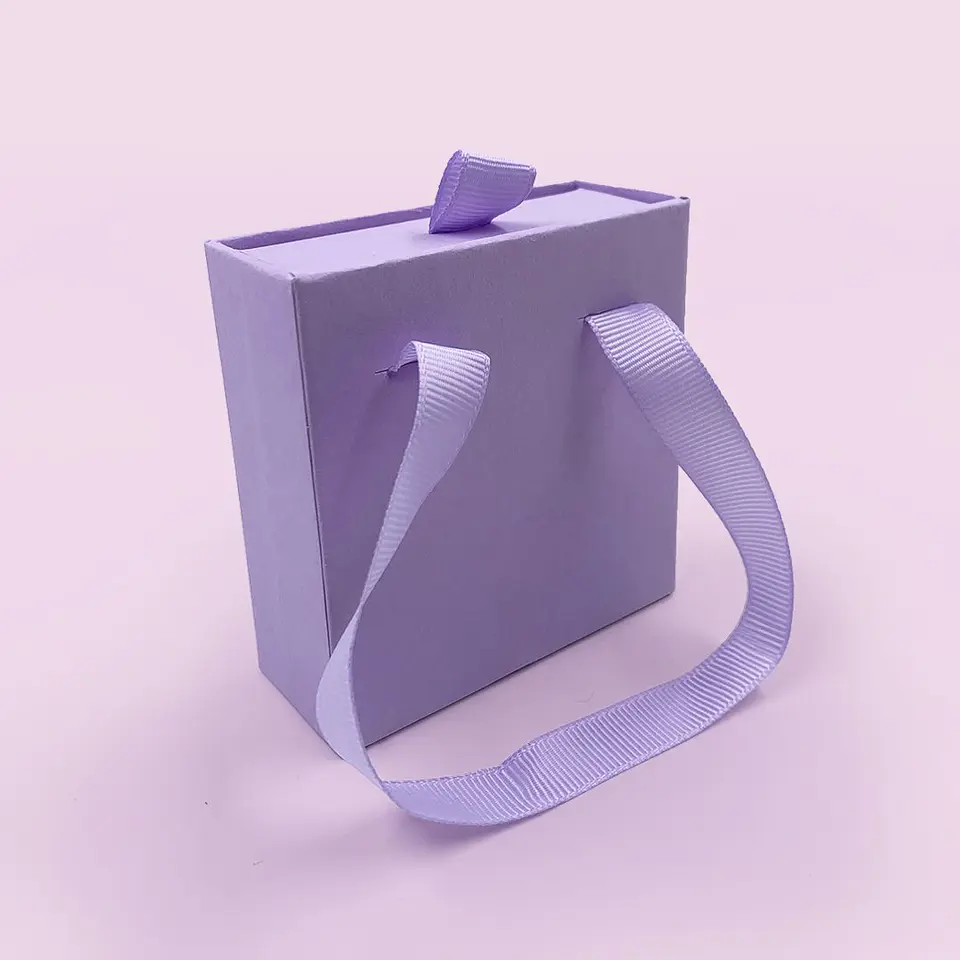 Caja joyería rígida 8x8x3cm 5