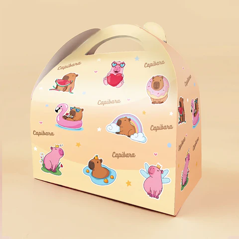 Lonchera Capibara 20X15X12cm
