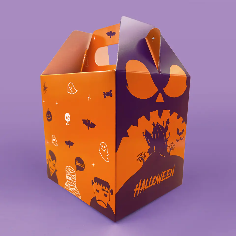 Lonchera Halloween 18x18x15cm 2