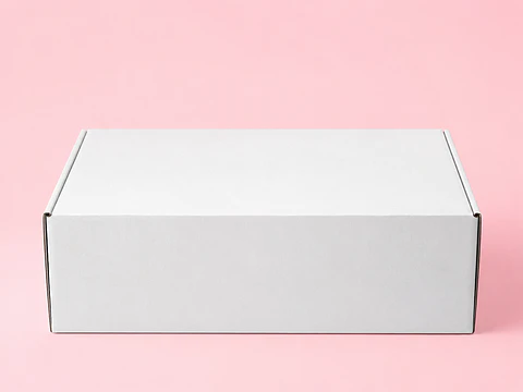 Caja Microcorrugado blanco 30x20x10cm