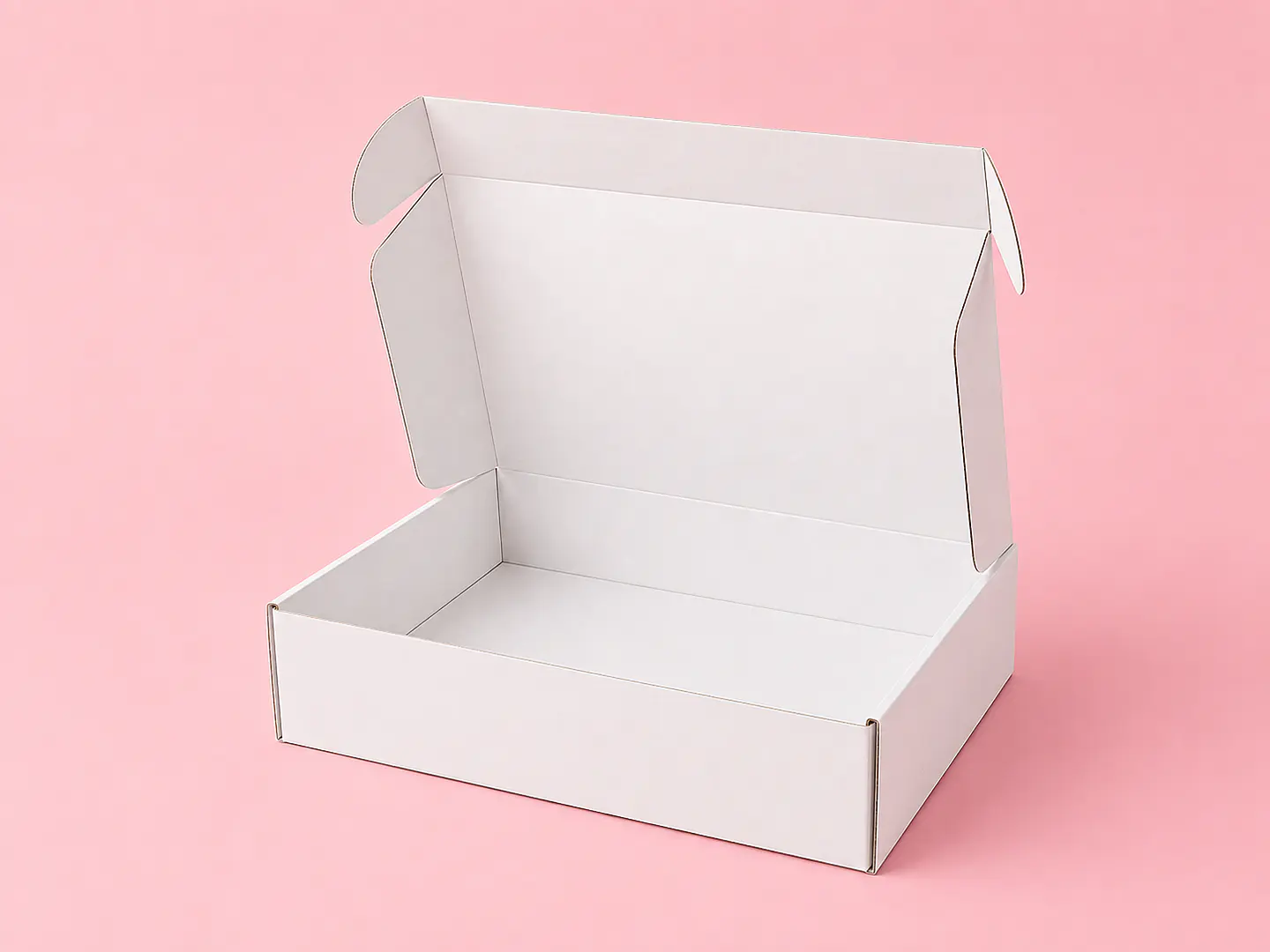 Caja Microcorrugado blanco 30x20x10cm 1
