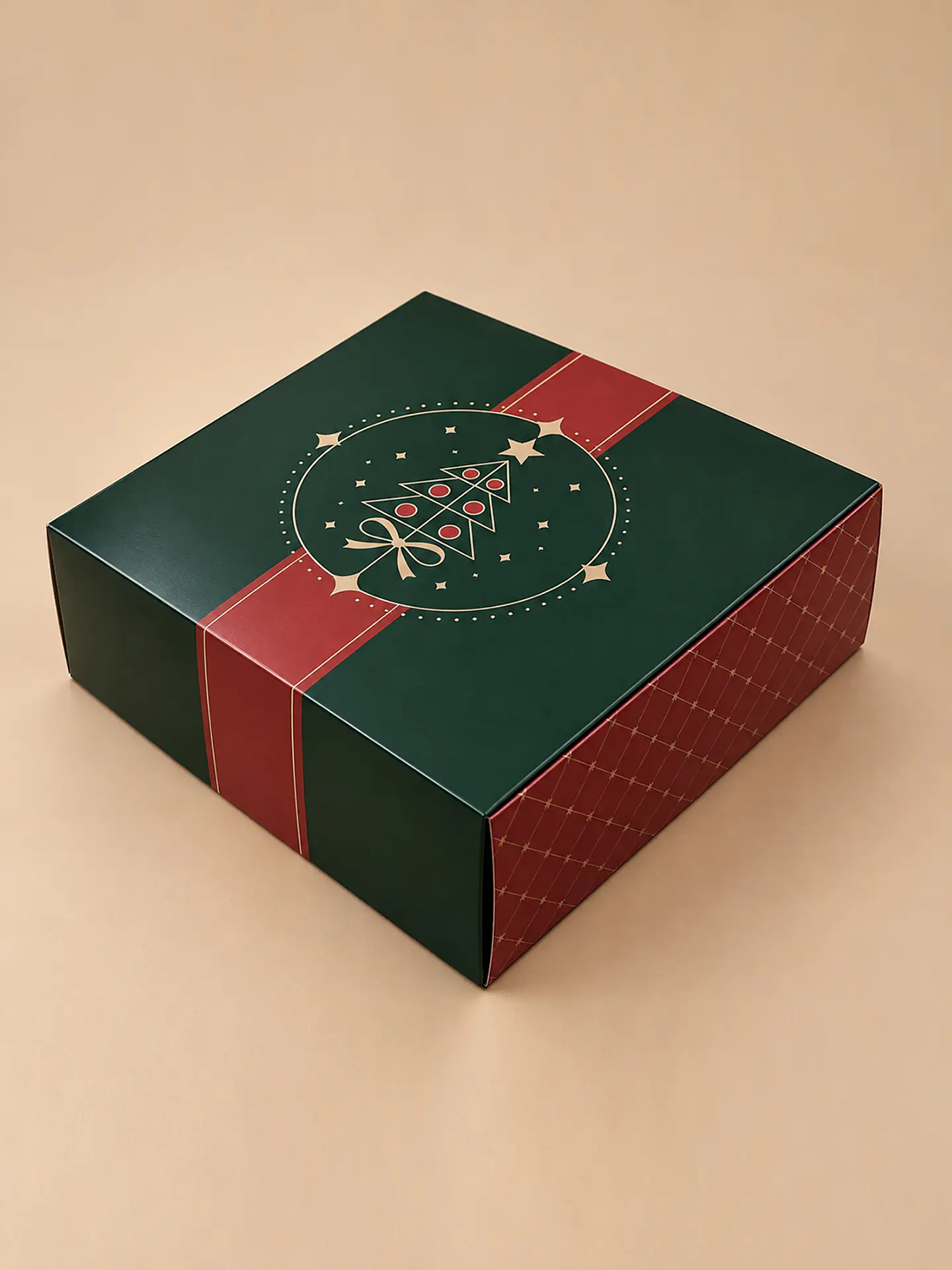 Caja Navidad 2026 20x20x7cm 1