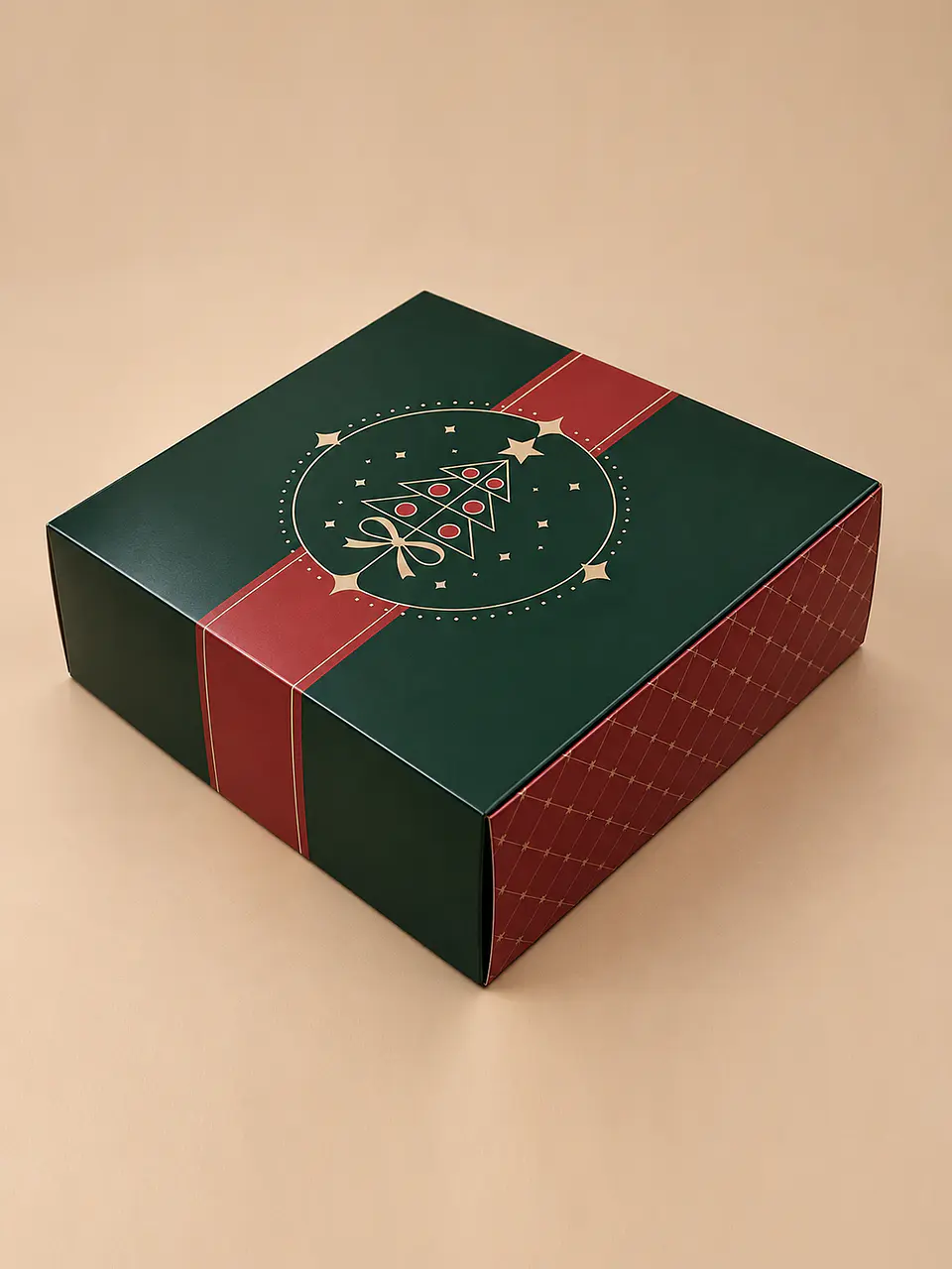 Caja Navidad 2026 20x20x7cm 1