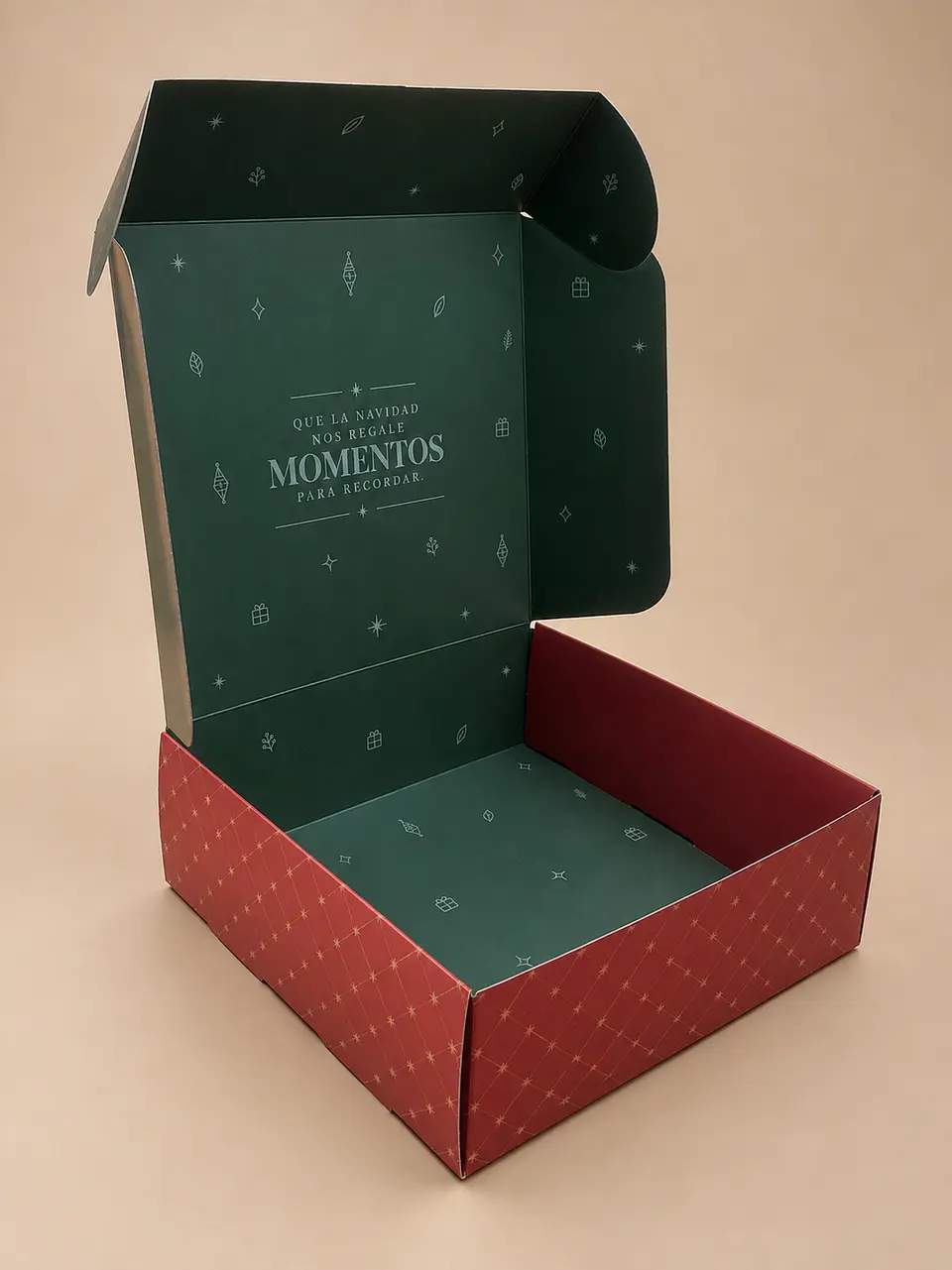 Caja Navidad 2026 20x20x7cm 2