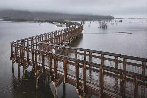 Sendero sobre el Agua