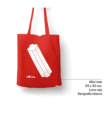 Mini tote (30x24) - Capas de memoria