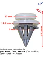 Clip o grampa de tapizado Chevr Agile, Onix, Astra, Vectra (por unidad) - Miniatura 2