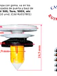 Clip tapizado puerta Fiat Toro y Fiat 500 (x 10 unid) - Miniatura 1