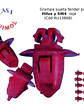 Grampa roja para fender de Hilux, SW4 y otros (x 10 Unid) - Miniatura 1