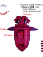 Grampa roja para fender de Hilux, SW4 y otros (x 10 Unid) - Miniatura 2