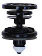 Clip tapizado Golf, Touareg, Polo, Audi, Volvo (x 10 unid) - Miniatura 1