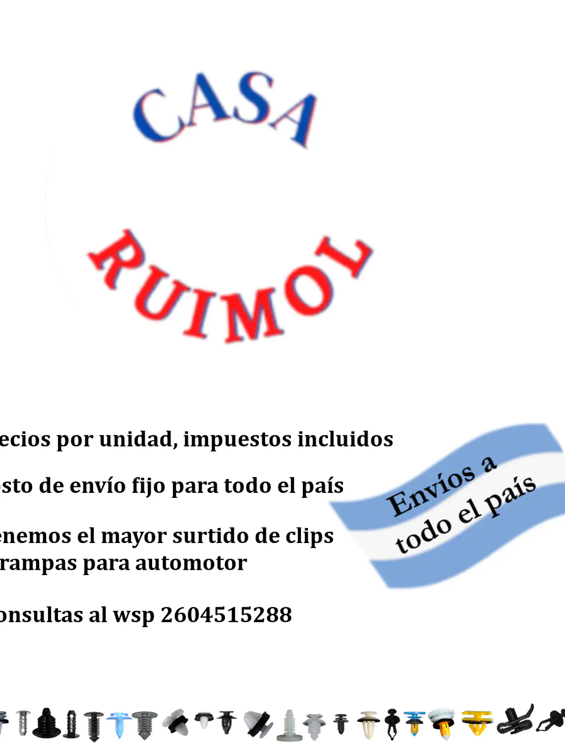 Clip grampa para moldura exterior de Chevr Tracker Onix Prisma Trailblazer 3